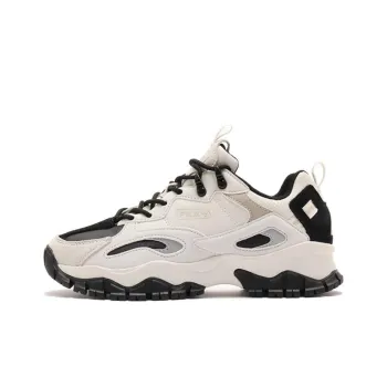 FILA Ray Tracer Tr 2 Anti-Slip Wear-Resistant Low-Top Casual Shoes Unisex White Black