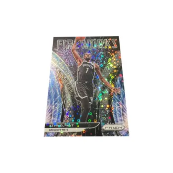 PANINI Nets Team Kevin Durant KD Premium Bubbles Smoke Holographic Card Prizm Player Card Rare Card Sports Cards 1 Pc
