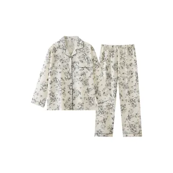 Han Ziduo Pajama Set Women's Monet Garden