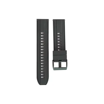 CHRROTA Compatibility Huawei GT2/GT3 Strap Huawei Magic Watch GT20/22mm Two Tone Silicone Strap Watch Strap
