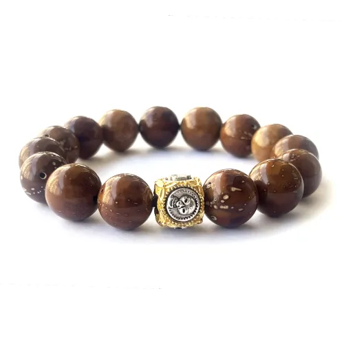 Jinghua Record Purple Gold Rat Bodhi Seed Bracelet Unisex