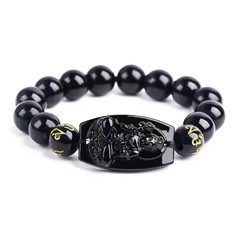 HOLLY RYAN Imitation Obsidian Bracelets Men's-9