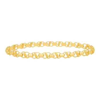 SAINT LAURENT Brass Waist Chains Unisex Gold Width 2.5cm