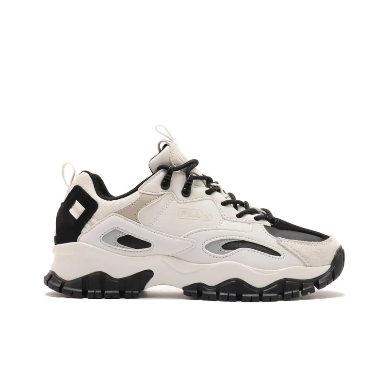FILA Ray Tracer Tr 2 Anti-Slip Wear-Resistant Low-Top Casual Shoes Unisex White Black-1
