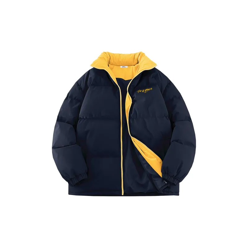 Warrior Ride The Wind Collection Open Ended Smile Collection Puffer Jacket Unisex-22