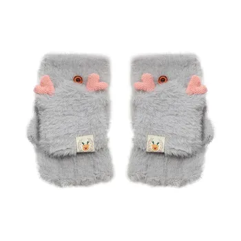 JKEM Polyester Knit Gloves Women's