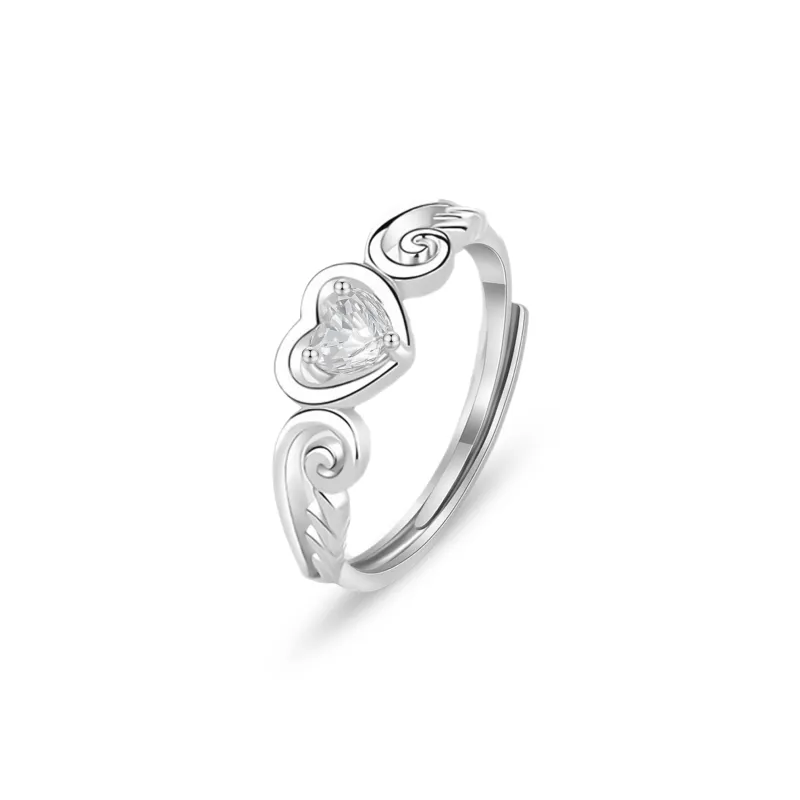 VOCK S999 Fine Silver Rings Unisex-6