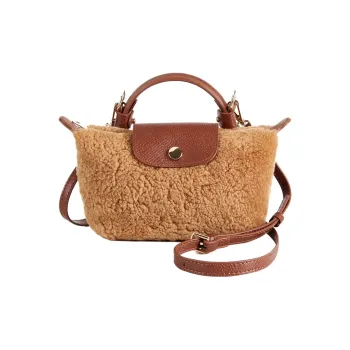 YOCAMU Sherpa Handbag Women's Multicolor
