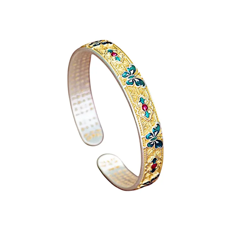 FMC S999 Fine Silver Sterling Silver Bracelets Women's-0