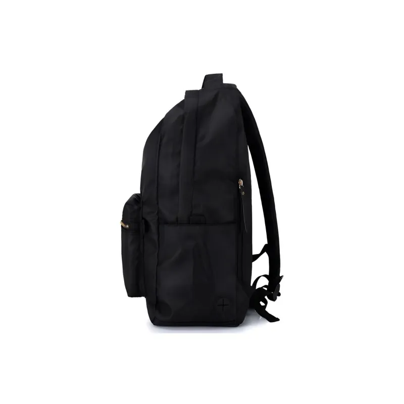 MingLu Oxford Backpack Regular Unisex Blue/Black-3