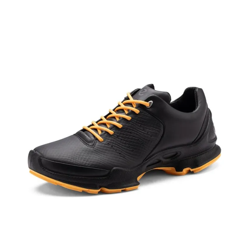 Ecco BIOM C Low-Top Trekking Shoes Men's Black Yellow-0