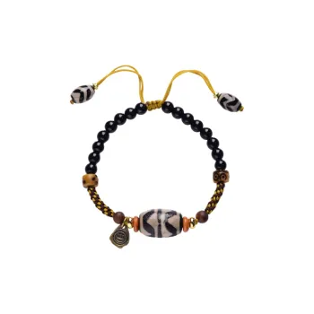 Zheng Baifu Ebony Wooden Bracelets Unisex