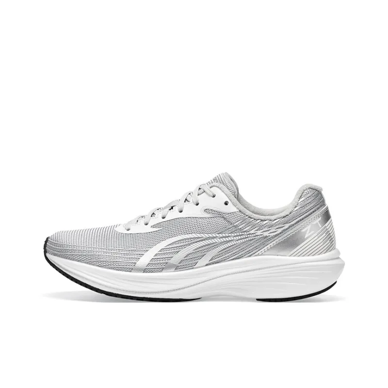 DO WIN Journey Three Generations Running Shoes Unisex Low Top Gray White-0