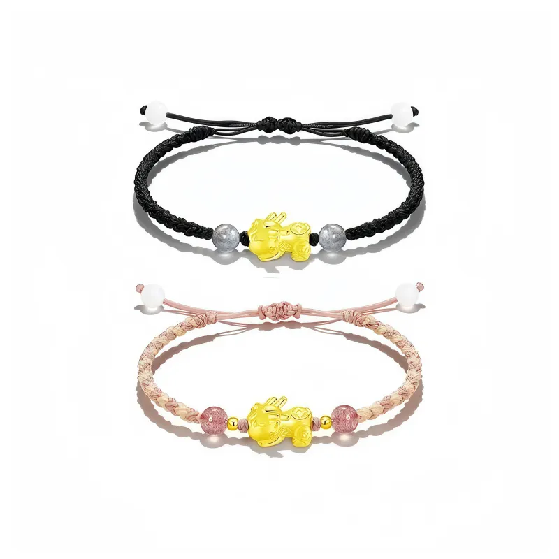 CANDY PLANET Colored Glaze Bracelets Unisex-4
