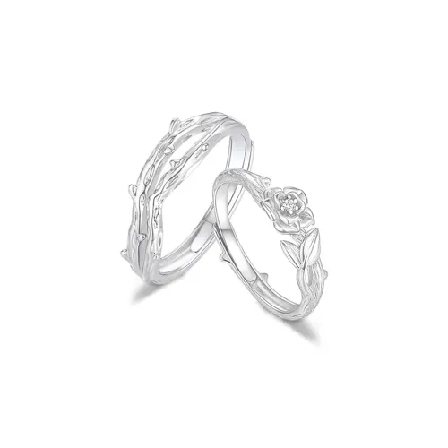 FANFRI Sterling Silver Rings Unisex Birthday And Anniversary Gift For Her Confession Box