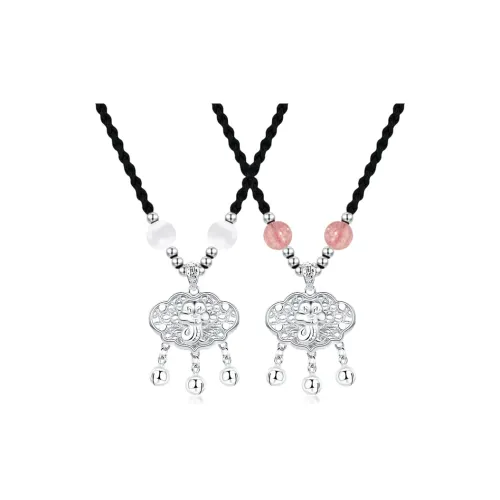 YUOFFICIAL 999 Fine Silver Necklaces Unisex