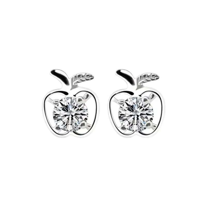 Kim Heng Hee S999 Fine Silver Stud Earrings Women's-0