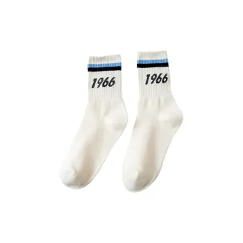 Cotton Gene Mid-Calf Socks Unisex 1 Pack