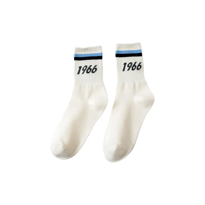 Cotton Gene Mid-Calf Socks Unisex 1 Pack-0