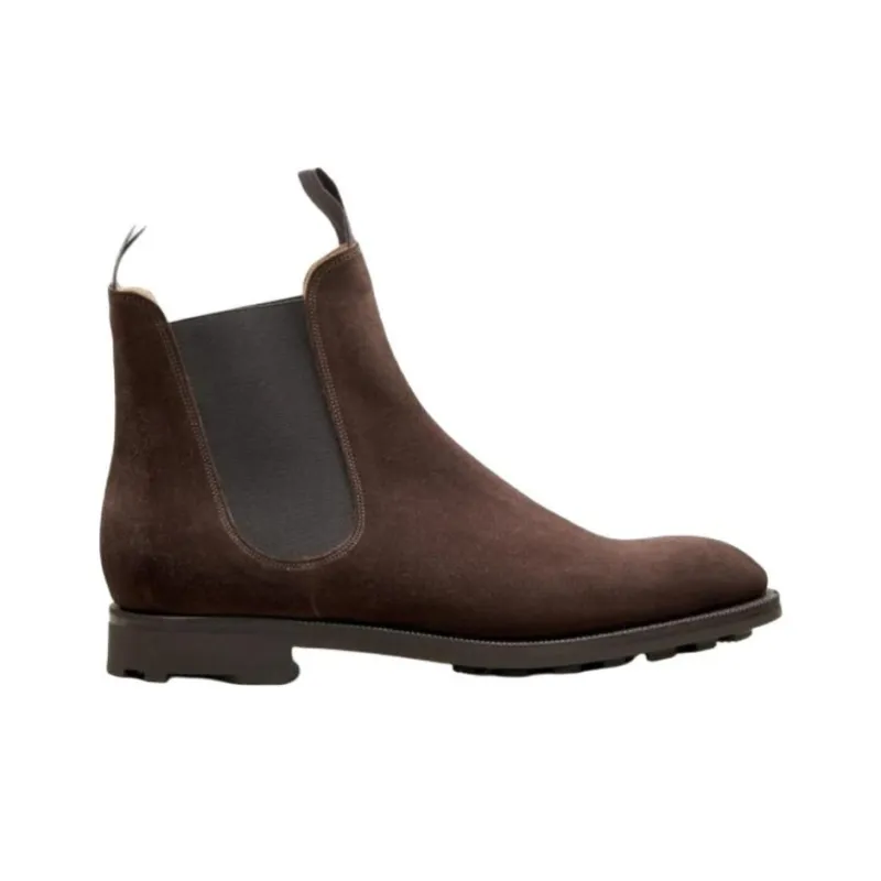 Edward Green Newmarket Chelsea Boots Men's Brown-1