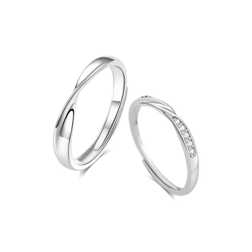 BLANK IN BLANK Sterling Silver Rings Unisex