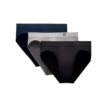 Lululemon Always In Motion Brief With Fly Underpants Men's 3 Pack