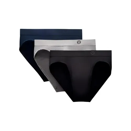 Lululemon Always In Motion Brief With Fly Underpants Men's 3 Pack