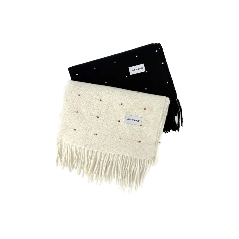 JEANSWEST Knit Scarves Unisex-1