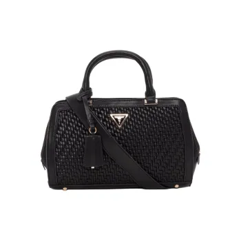 GUESS Artificial Leather Handbag Medium Size Women's Black