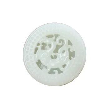 Jade Charm Yao Hetian Jade Jade Pendant White Jade/Pale Greenish White Jade Men's