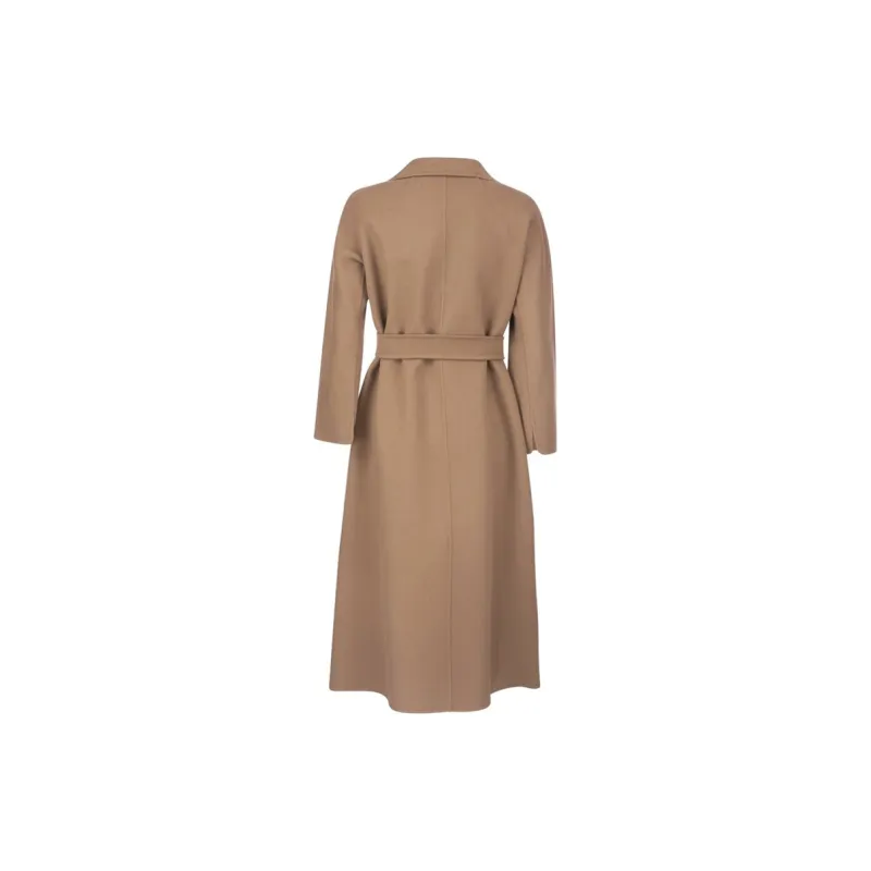 'S MAX MARA Nina Belted Long Sleeved Coat-1