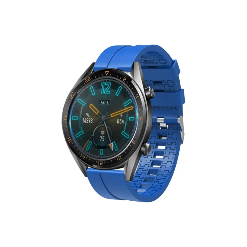 CHRROTA Compatibility Huawei GT3/GT2e Silicone Strap Replacement Fluoroelastomer Strap Watch GT Strap Watch Strap-9