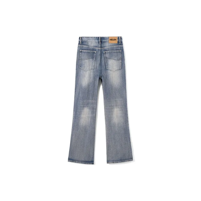 HELEH Jeans Unisex Vintage Blue-1