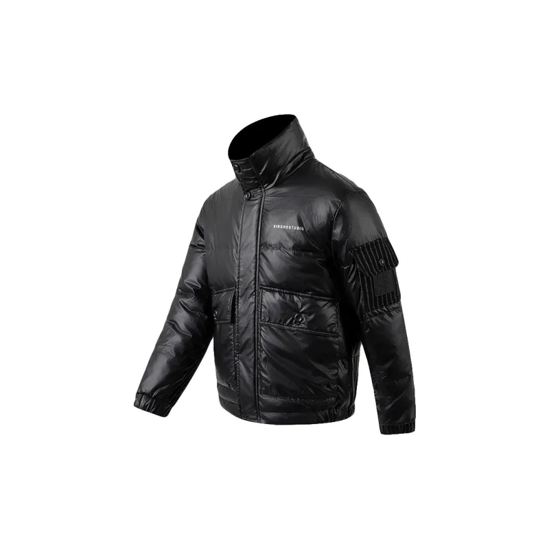 FRQ Puffer Jackets Unisex Black-2