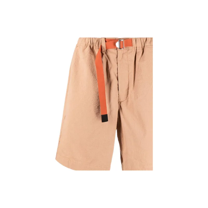 KENZO Logo print Belted Shorts-5