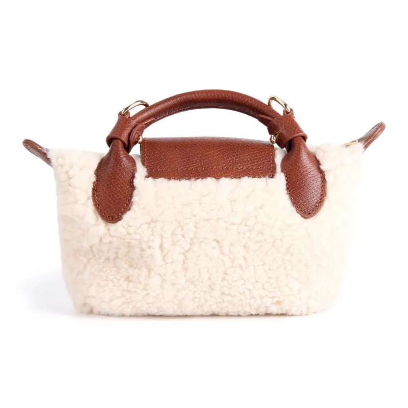 YOCAMU Sherpa Handbag Women's Multicolor-7