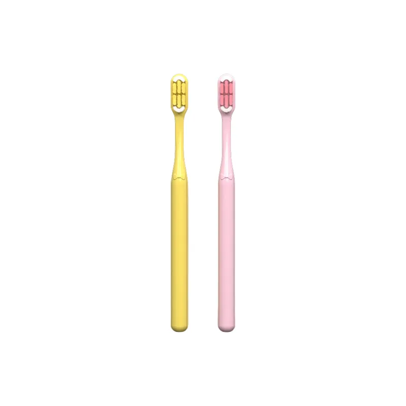 MIKEMEIZHUANG Cotton-Feeling Double-Sided Soft Wool Toothbrushes Oral Cleaning And Gum Protection-3