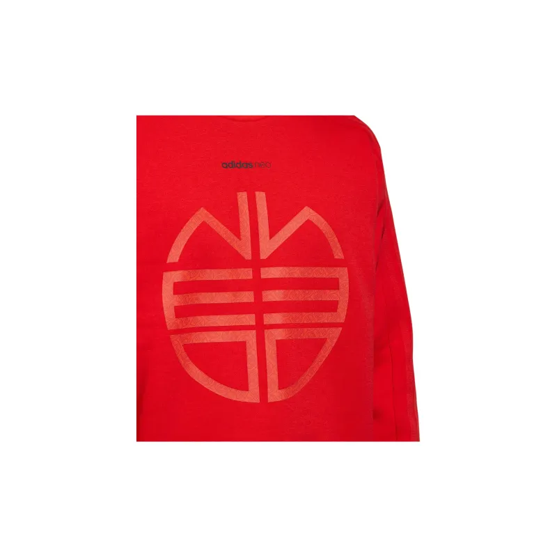 Adidas Neo Sweatshirt Men's Red-4
