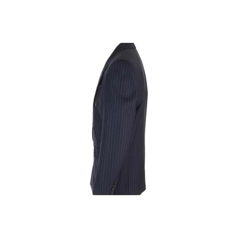 SAINT LAURENT Oversized Striped Jacket-2