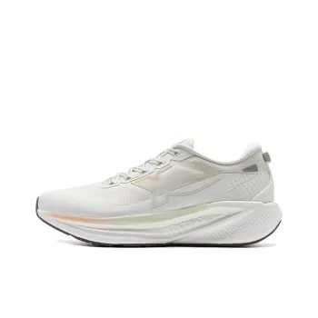 XTEP Cushioned Slip Resistant Low Top Casual Running Shoes Women's White Green