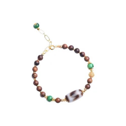 Zheng Baifu Sandalwood Wooden Bracelets Unisex