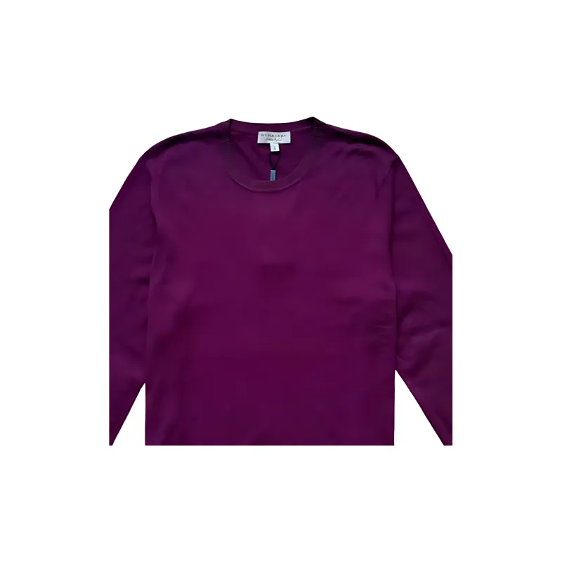 Burberry Cashmere Blend Vintage Check Elbow Patch Sweatshirt-2
