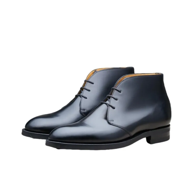 Edward Green Ankle Boots Men's Black-3