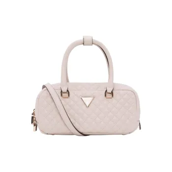 GUESS Artificial Leather One Shoulder Handbags Medium Size Women's White