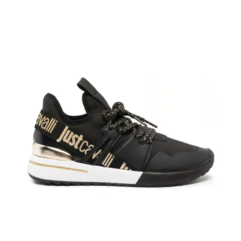 Just Cavalli Logo-print Low-top Sneakers-1