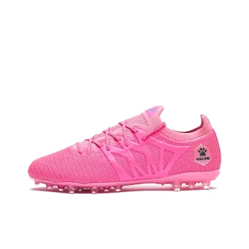 KELME MG Rubber Short Studs Artificial Ground Natural Ground Cushioning Anti Twist Soccer Shoes Unisex Pink Blue