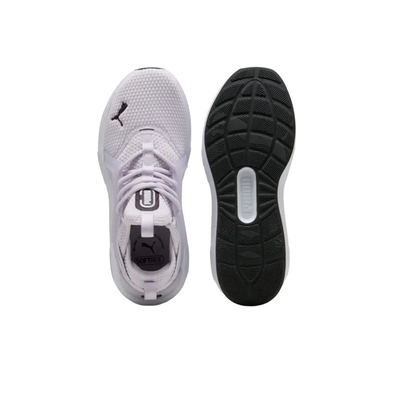 PUMA Softride Anti Slip Wear Resistant Low Top Running Shoes Women's Light Purple-3