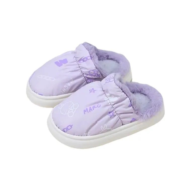 MashiMaro Home Slippers Pink/Purple/Green/Blue/Coffee-2