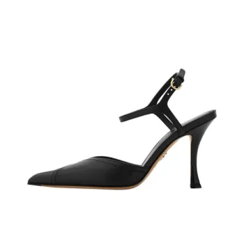 FERRAGAMO Slim Heel High Heels 9.5cm Women's Black