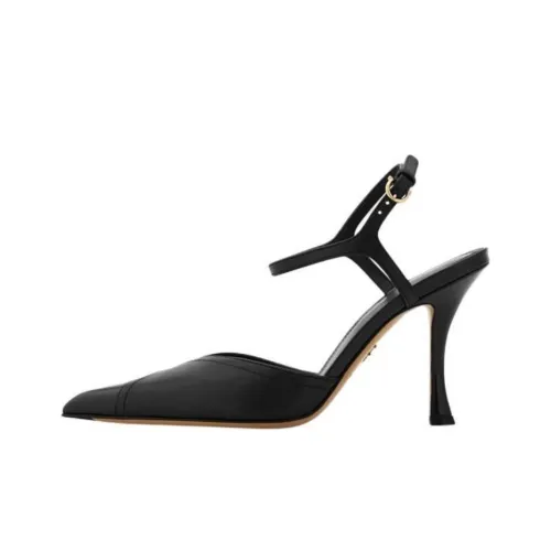 FERRAGAMO Slim Heel High Heels 9.5cm Women's Black